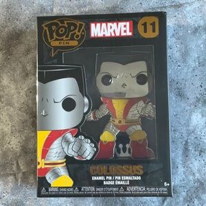 Funko POP! Pin Marvel X-Men Enamel Pin with Built-in Stand 11 - Colossus